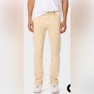 NWT Hudson Blake Slim Straight Jeans in Biscotti Mens 34
